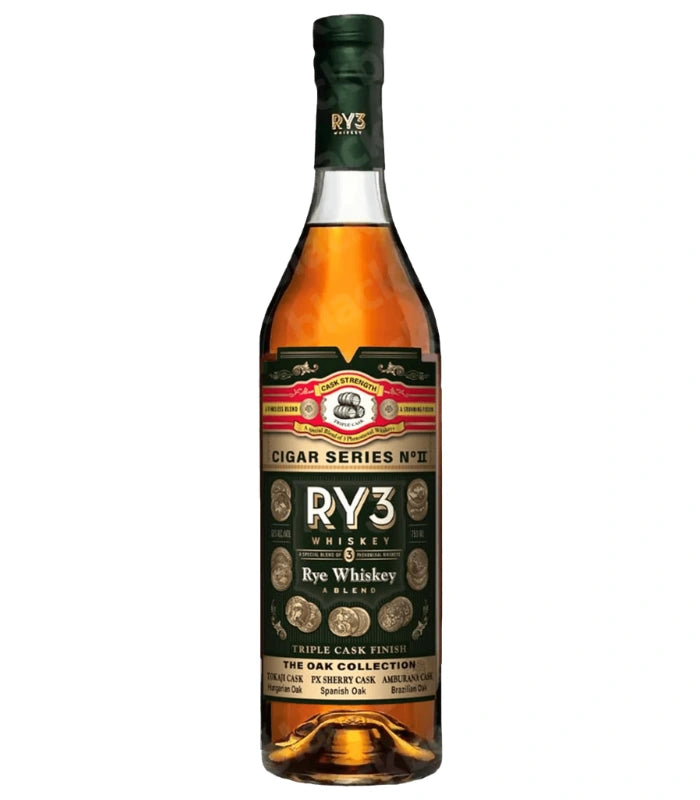 Ry3 Cigar Series II Cask Strength Rye Whiskey | The Barrel Tap