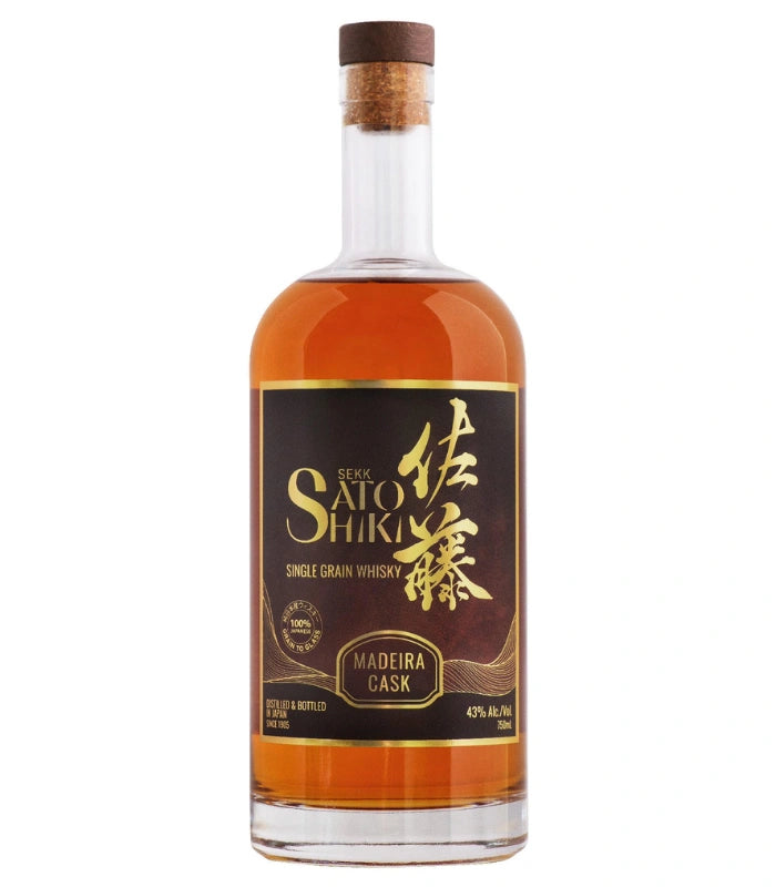 Sato Shiki Madeira Cask Single Grain Japanese Whisky 750mL