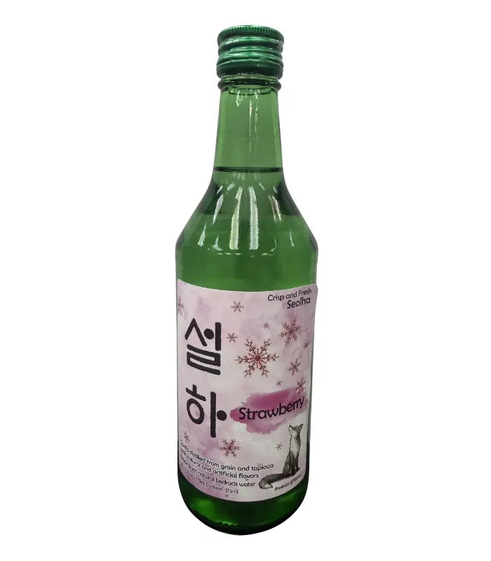 Seolha Strawberry Soju 375mL