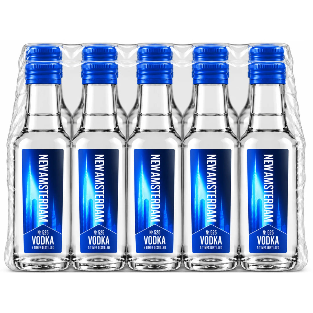New Amsterdam Vodka Shooters 10 x 50mL