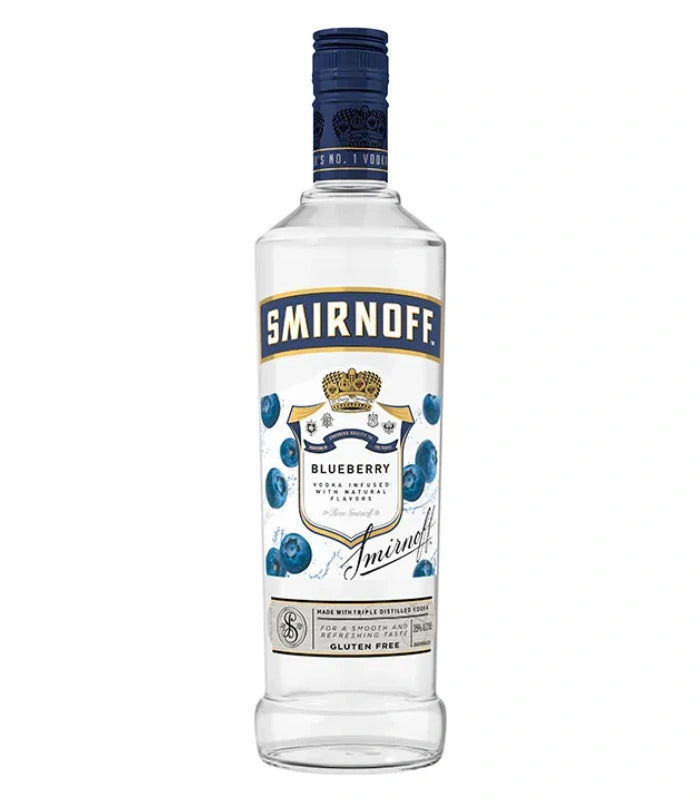 Buy Smirnoff Blueberry Vodka Online - The Barrel Tap Online Liquor Delivered