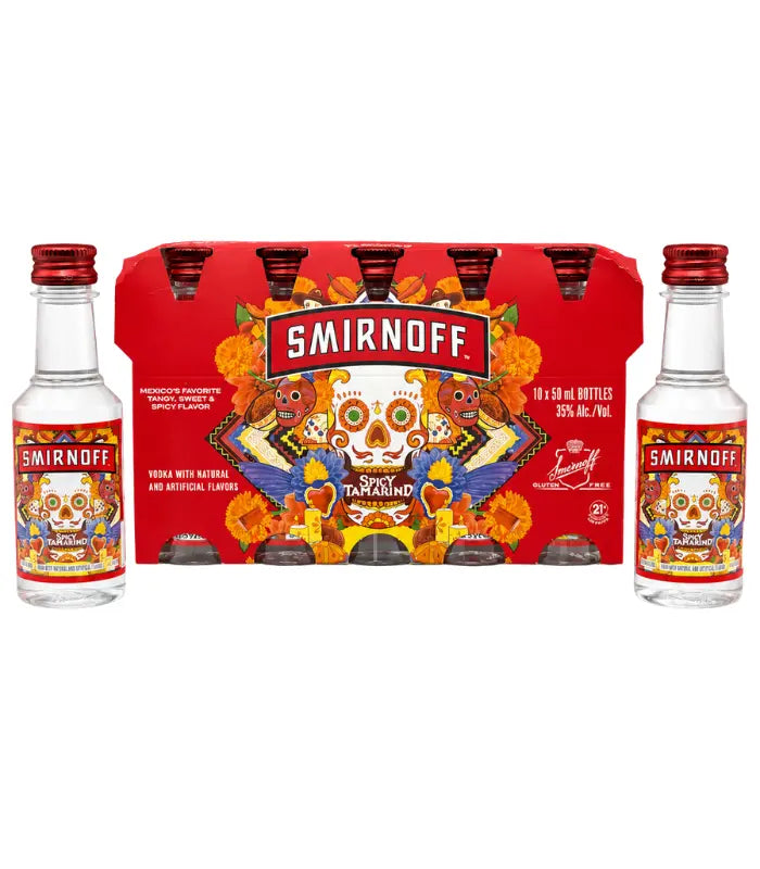Smirnoff Spicy Tamarindo Vodka 50mL 10 Pack