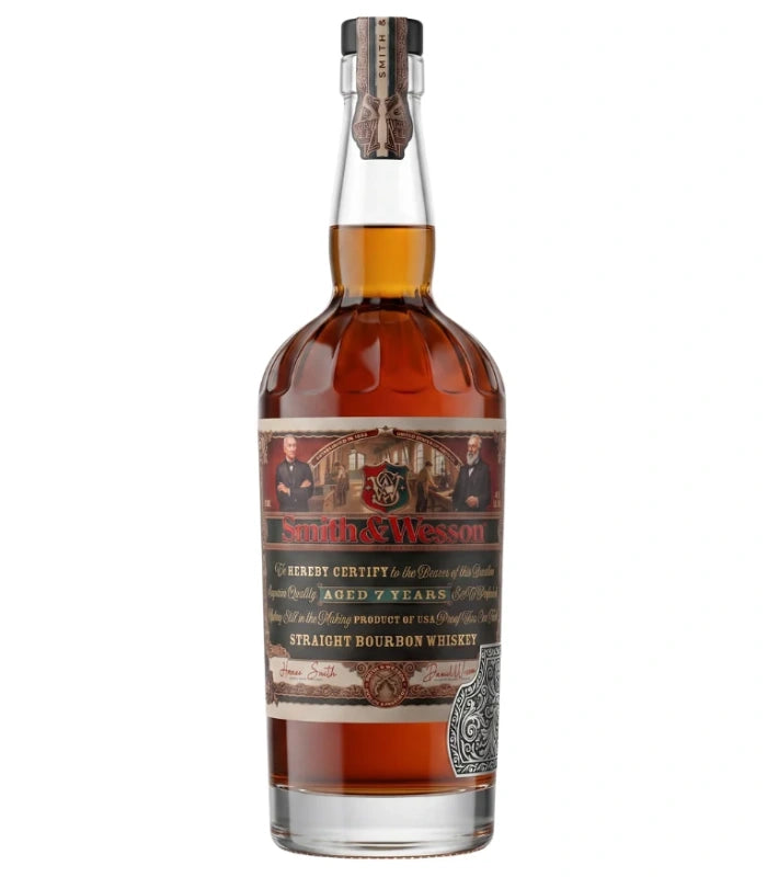 Smith & Wesson 7 Year Straight Bourbon Whiskey 750mL