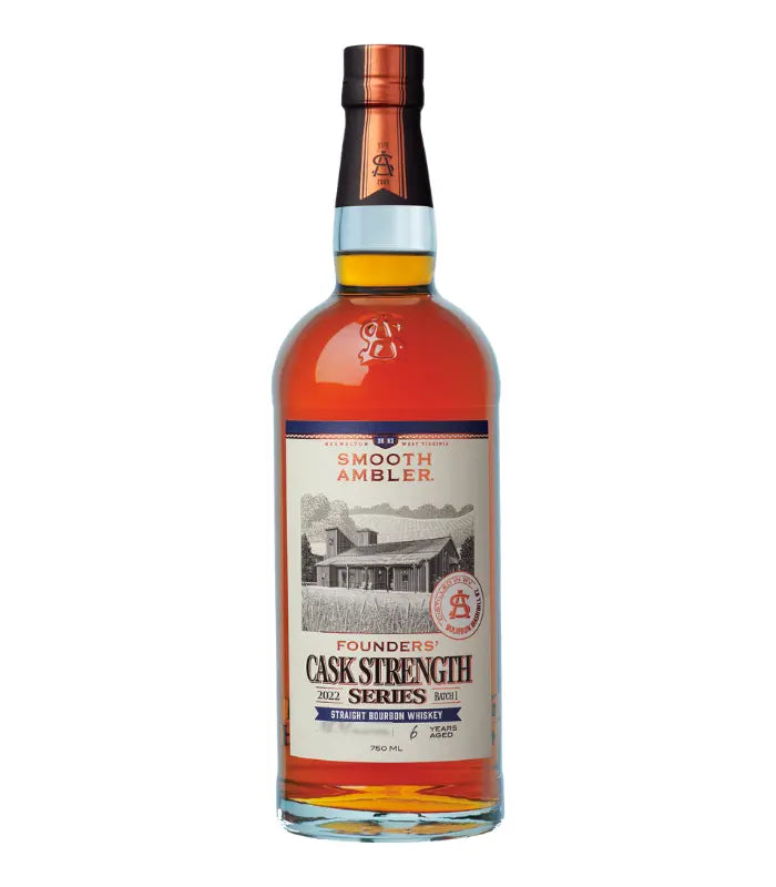 Smooth Ambler Founders Cask Strength Series Bourbon 122.8 Proof 750mL