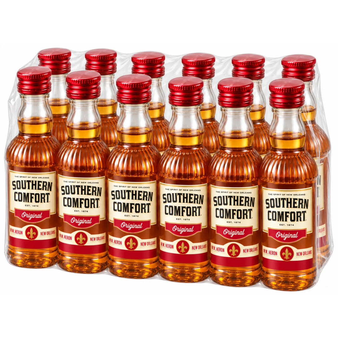 Southern Comfort Original Whiskey Mini Bottles (12 x 50mL)