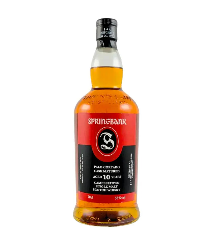 Springbank 10 Year Palo Cortada Cask Single Malt Scotch Whisky 700mL