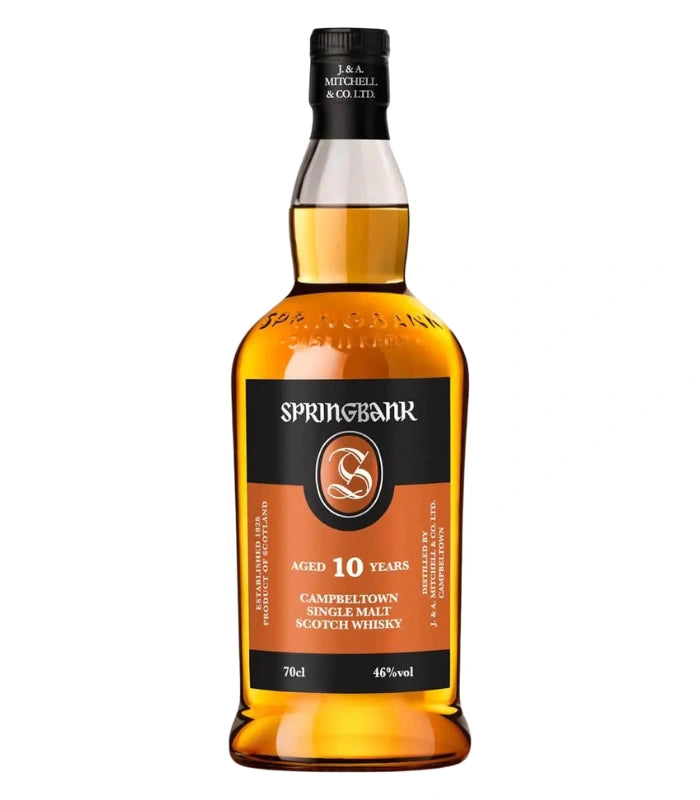 Buy Springbank Aged 10 Years Single Malt Scotch Whisky 700mL Online - The Barrel Tap Online Liquor Delivered