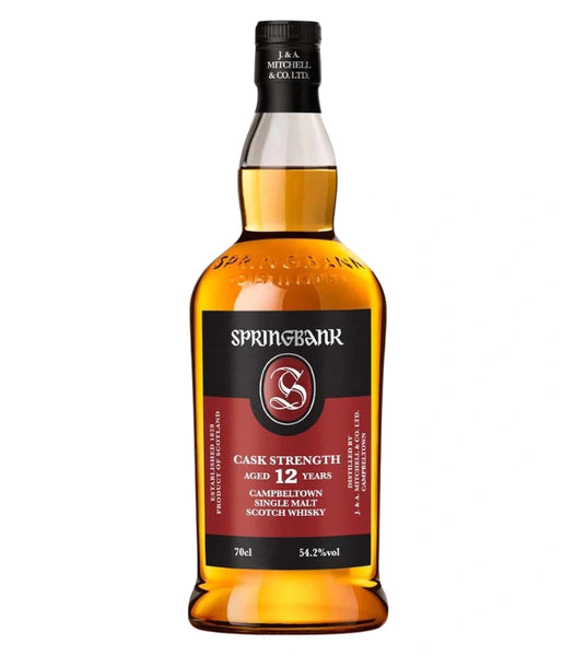 SPRINGBANK CASK STRENGTH 12年 700ml Springbank 12 Year Single Malt Scotch Whisky | The Barrel Tap