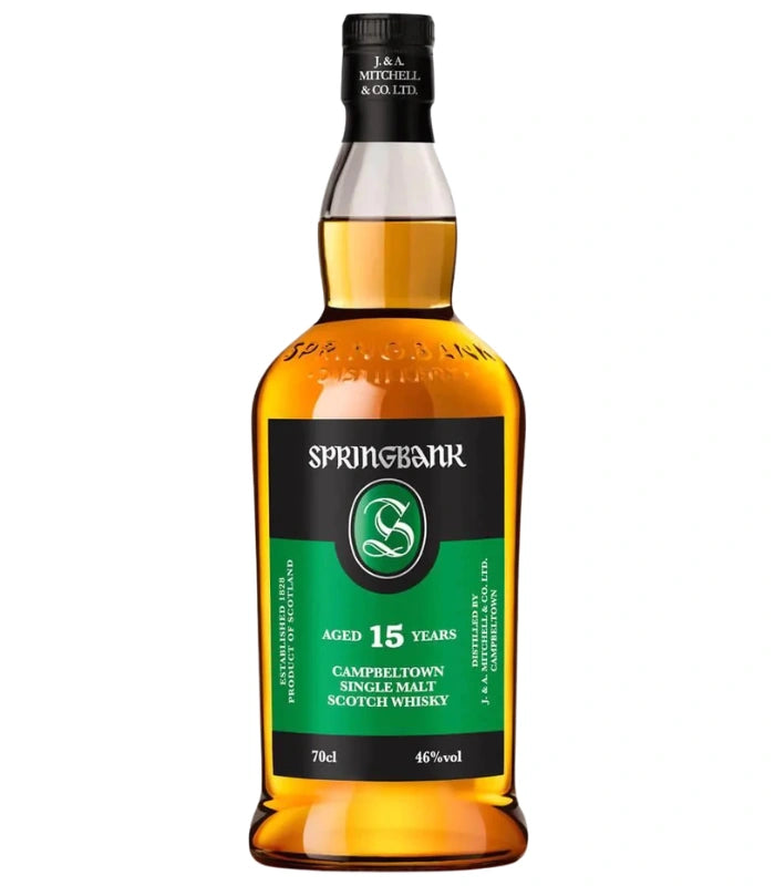 Springbank Aged 15 Years Single Malt Scotch Whisky 700mL