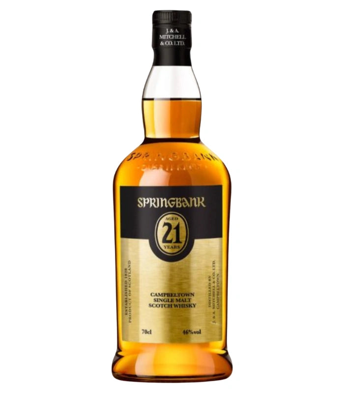 Buy Springbank Aged 21 Years Single Malt Scotch Whisky 700mL Online - The Barrel Tap Online Liquor Delivered