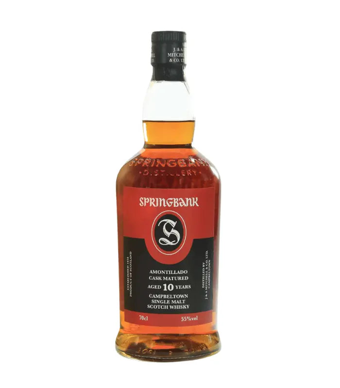 Springbank 10 Year Amontillado Cask Single Malt Scotch Whisky – The ...