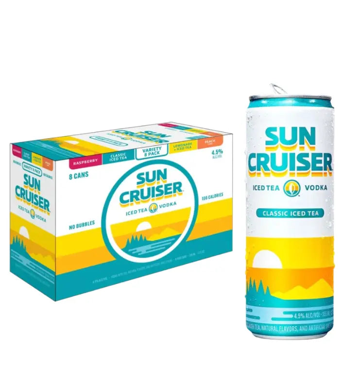 Sun Cruiser Iced Tea Vodka Variety Pack 8pk 12oz