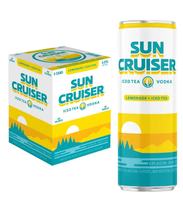 Sun Cruiser Lemonade + Iced Tea Vodka 4pk 12oz