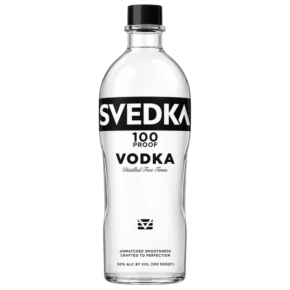 Bottle of Svedka 100 Proof Vodka 1.75L