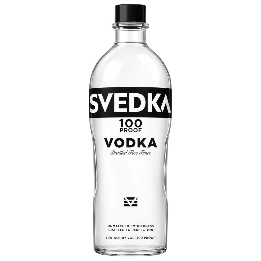 Bottle of Svedka 100 Proof Vodka 1.75L
