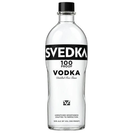 Bottle of Svedka 100 Proof Vodka 1.75L