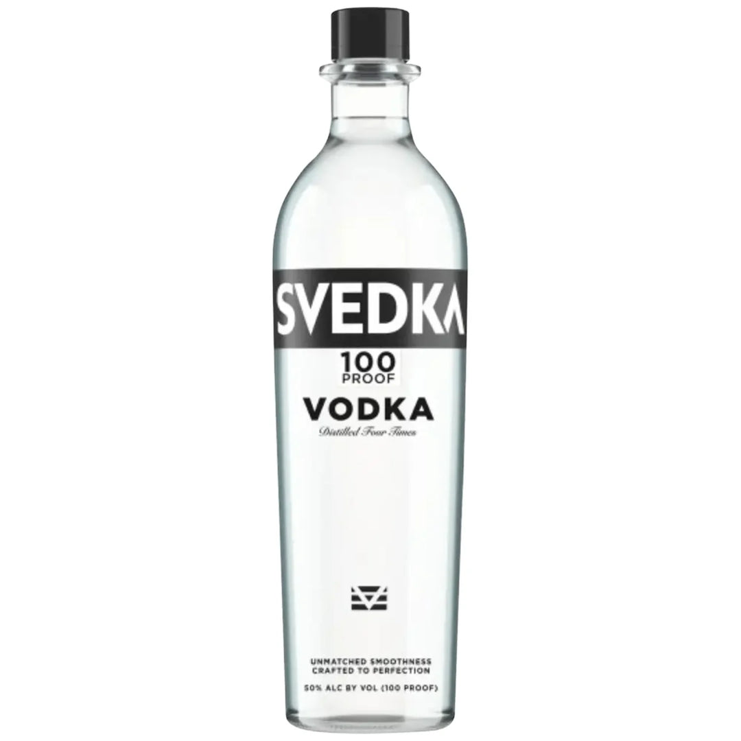 Bottle of Svedka 100 Proof Vodka 750mL