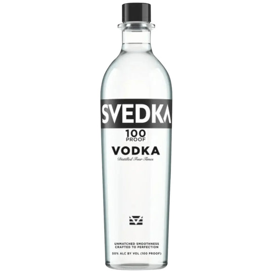Bottle of Svedka 100 Proof Vodka 750mL