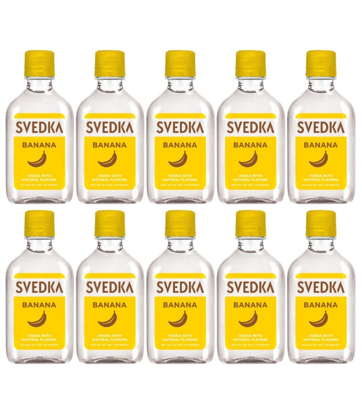 Svedka Banana Vodka Mini Bottle Shooters | The Barrel Tap