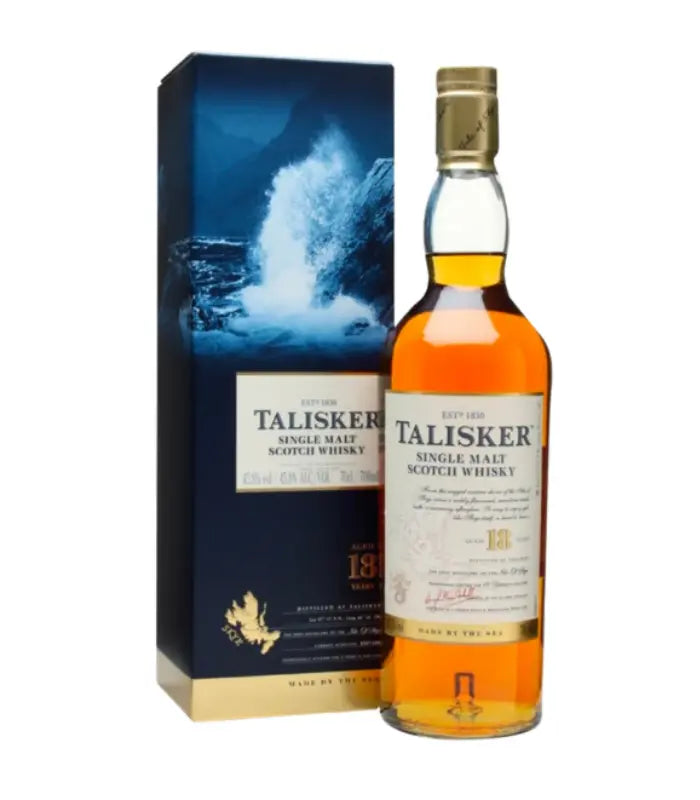 Talisker 18 Year Old Single Malt Scotch Whisky 750mL