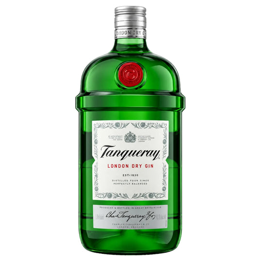 Bottle of Tanqueray London Dry Gin 1.75L