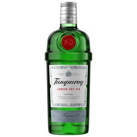 Bottle of Tanqueray London Dry Gin 750mL