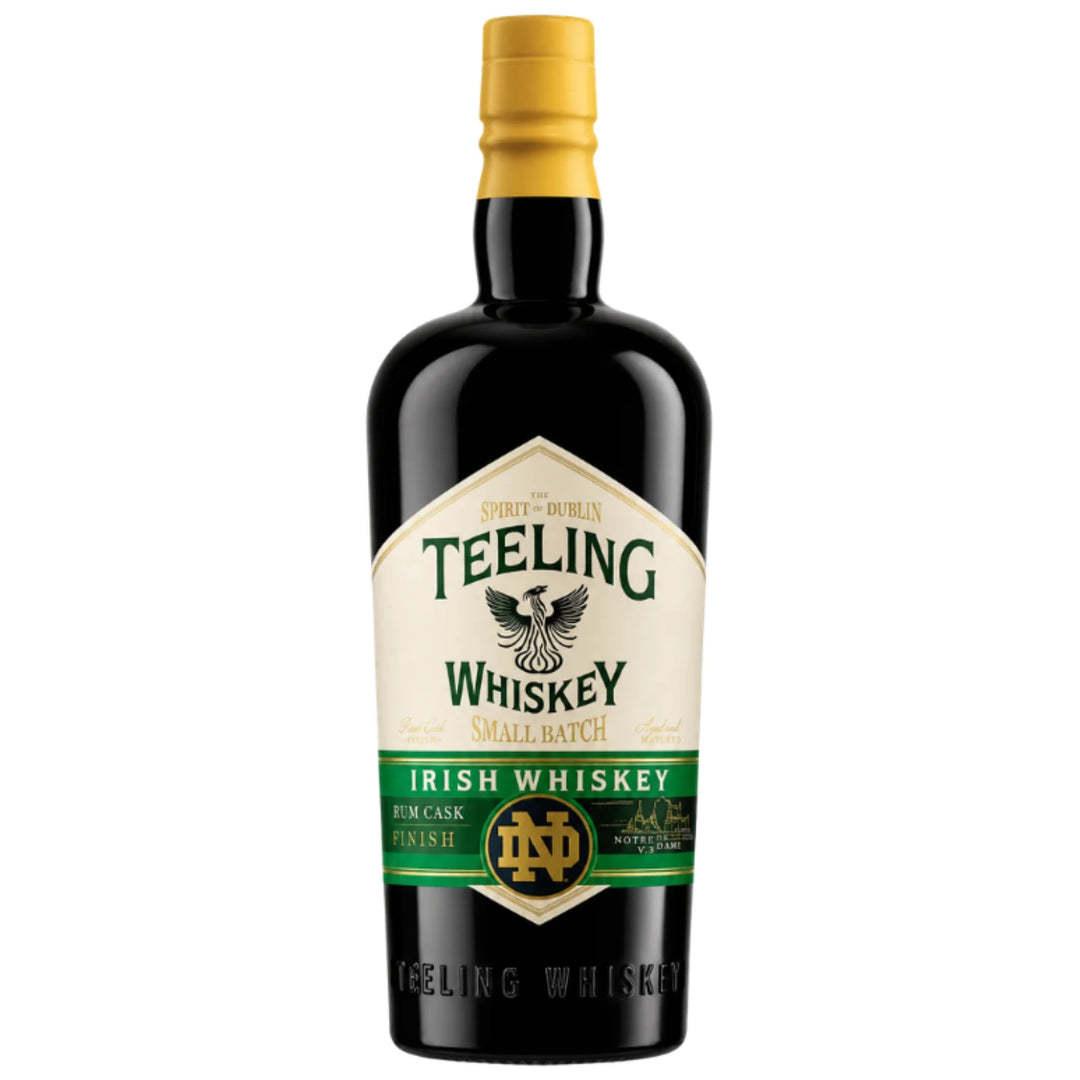 Bottle of Teeling X Notre Dame Small Batch Irish Whiskey 2026 Limited Edition Release