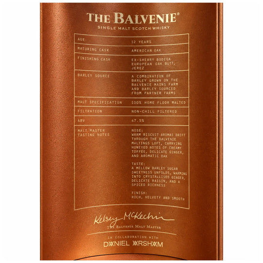 The Balvenie 12 Year 1931 Collection Limited Edition Scotch Whisky 700mL