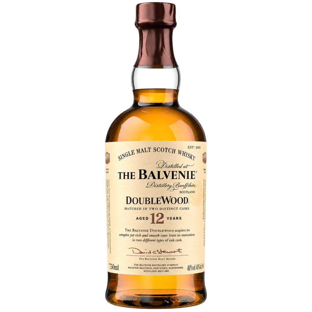 Bottle of The Balvenie 12 Year Old DoubleWood Single Malt Scotch Whisky