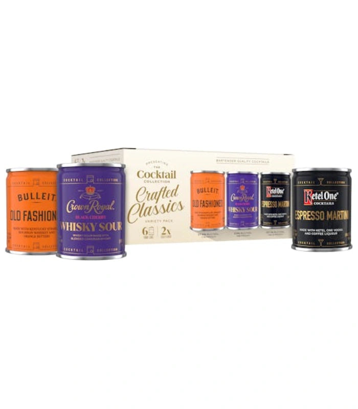 The Cocktail Collection Rack Bulleit Old Fashioned Cocktail Cans | The Barrel Tap