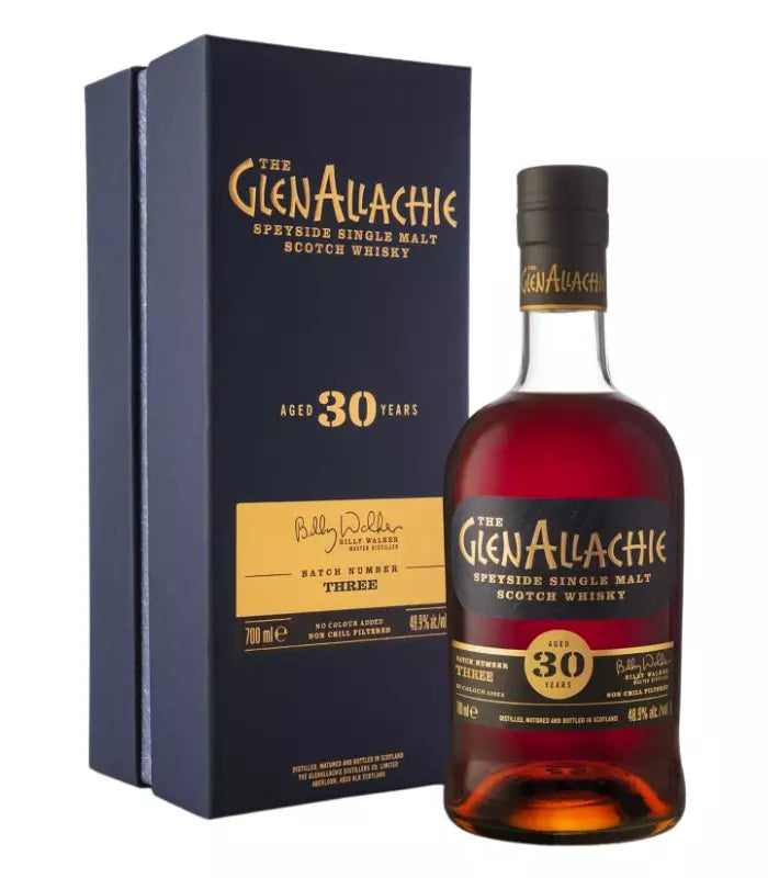 The GlenAllachie 30 Year Batch 3 Cask Strength Scotch Whiskey