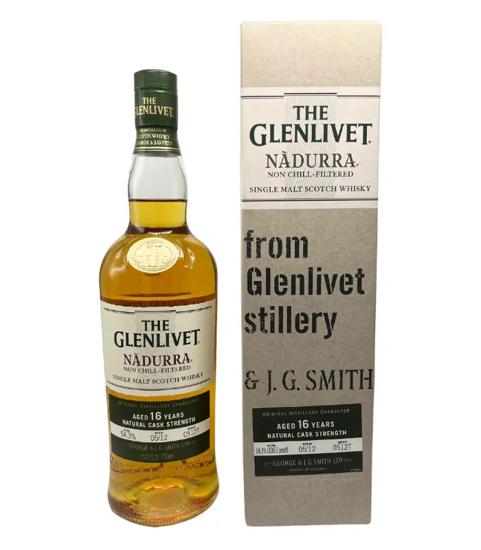 The Glenlivet 16 Year Nadurra Cask Strength Scotch Whisky 2012