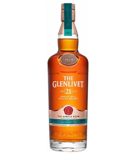 The Glenlivet 21 Year Old Single Malt Scotch Whisky 750mL