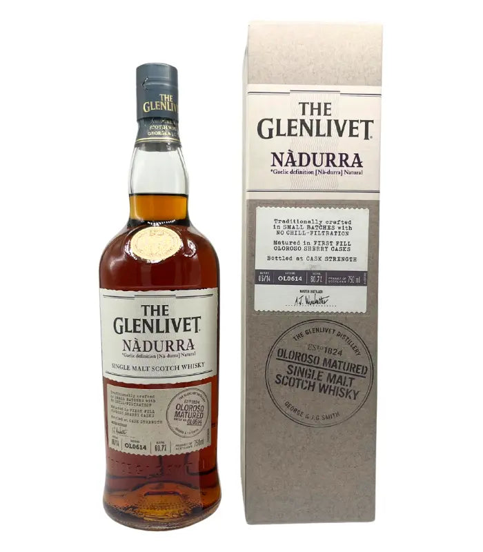 The Glenlivet Nadurra Oloroso Matured Scotch Whisky 2014