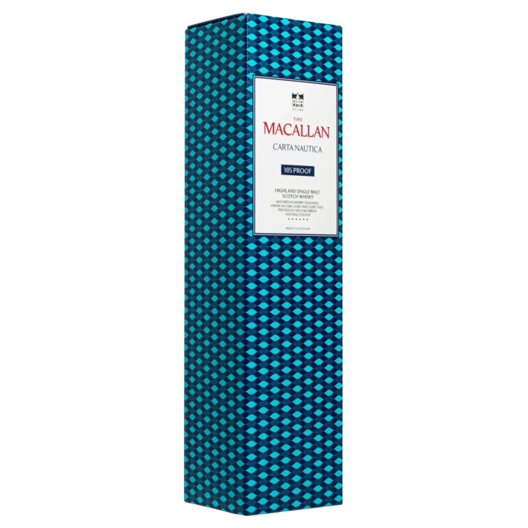 The Macallan Carta Nautica 105 Proof Single Malt Scotch Whisky 750mL