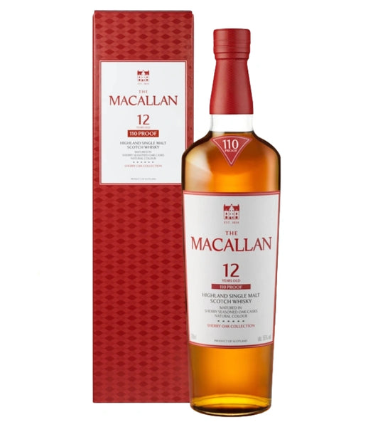 MACALLAN 12年 スコッチ 700ml 55% 110proof TheMacallanSherryOak12Year110P