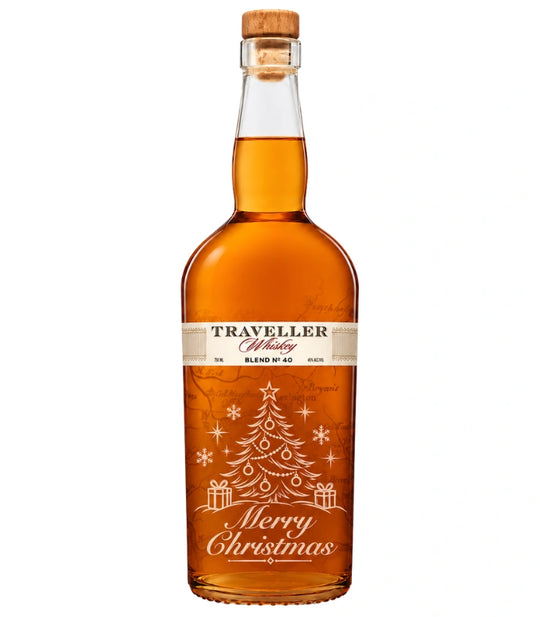 Traveller Whiskey Christmas Engraving Edition 750mL