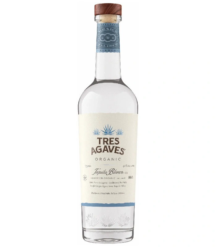 Tres Agaves Organic Tequila Blanco 750mL