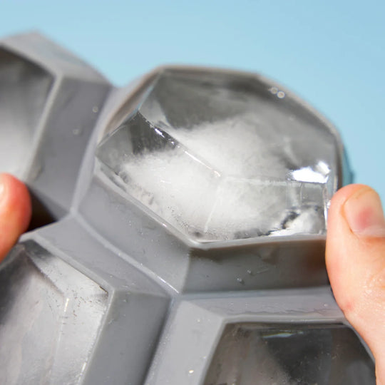 TrueZoo Iced Out Jumbo Diamond Silicone Ice Cube Tray With Ice Cube Made
