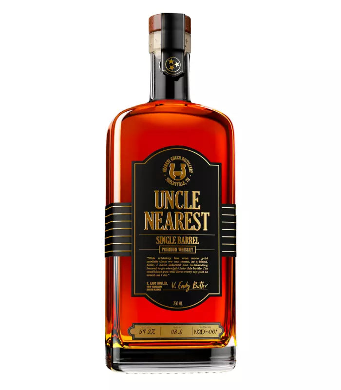 Uncle Nearest Single Barrel Premium Whiskey 750mL