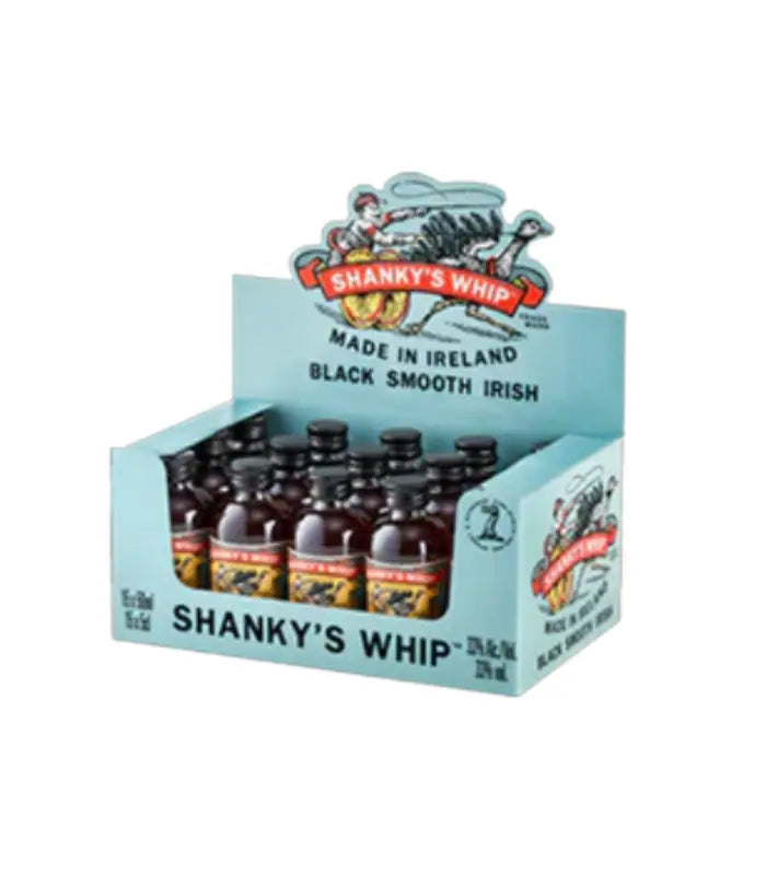 Shanky's Whip Irish Whiskey Liqueur Minis (15 x 50mL) bottles