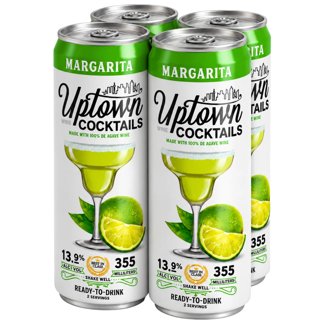 Uptown Cocktails Margarita Ready-To-Drink 4-Pack