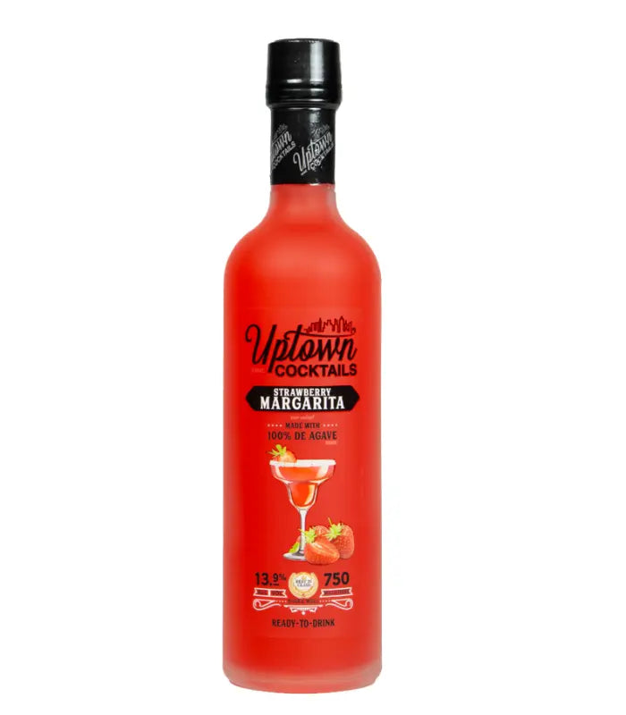Uptown Cocktails Strawberry Margarita 750mL