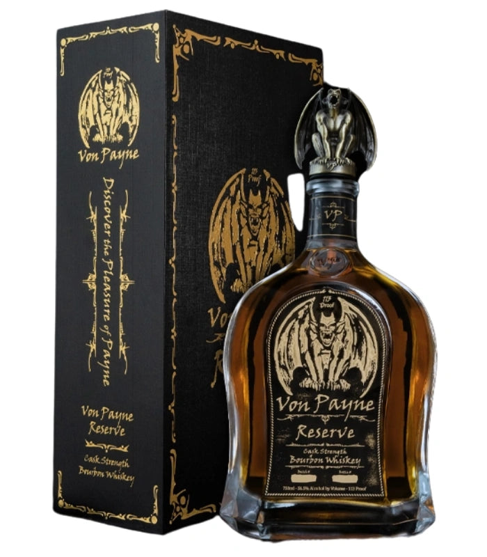 Von Payne Reserve Cask Strength Bourbon Whiskey 750mL