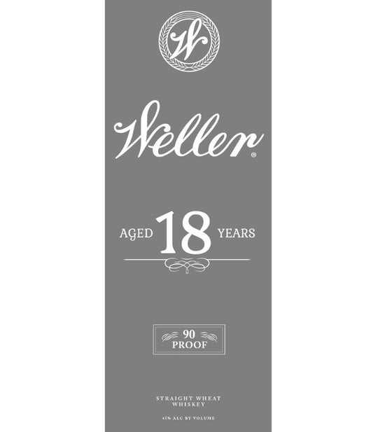 W.L. Weller 18 Year Straight Wheat Whiskey 700mL