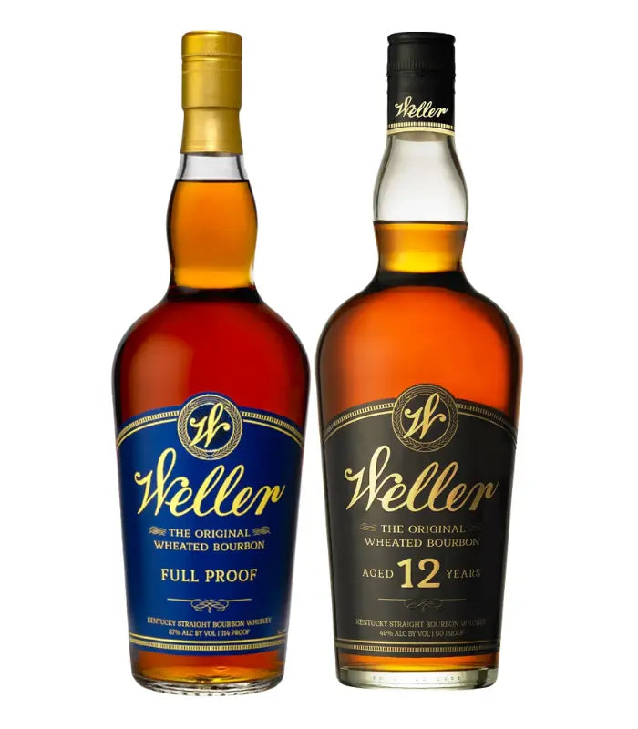 Weller Full Proof & 12 Year Wheated Bourbon Bundle 750mL
