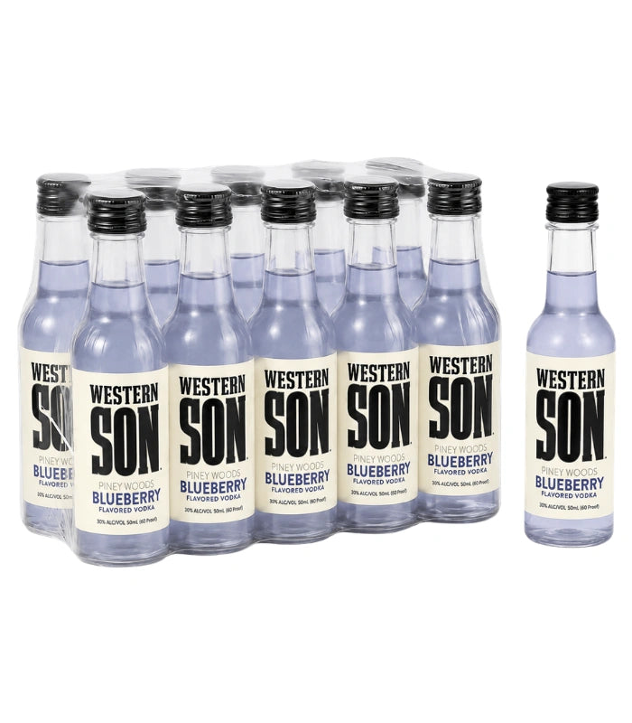 Western Son Blueberry Vodka Shooters (10 x 50mL)