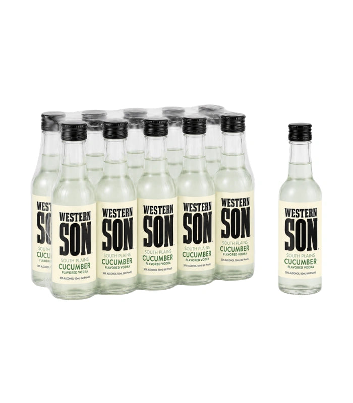 Western Son Cucumber Vodka Shooters (10 x 50mL)