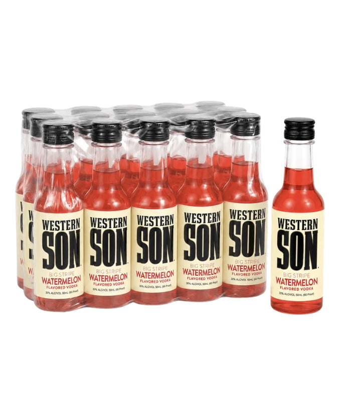 Western Son Watermelon Vodka Shooters (10 x 50mL)