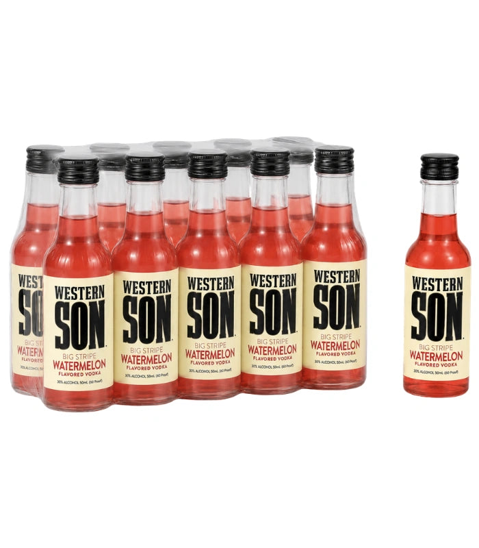 Western Son Watermelon Vodka Shooters (10 x 50mL)